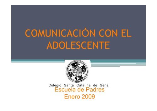 Adolescente - Colegio Santa Catalina de Sena
