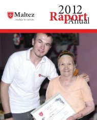 Download Raport anual 2012 - Serviciul de Ajutor Maltez in Romania