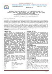 trachyspermum ammi (ajwain): a comprehensive review