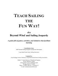 Teach Sailing The Fun Way Activity Guide - McLaughlin Boat Works