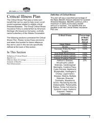 Critical Illness Plan - My Lowe's Life