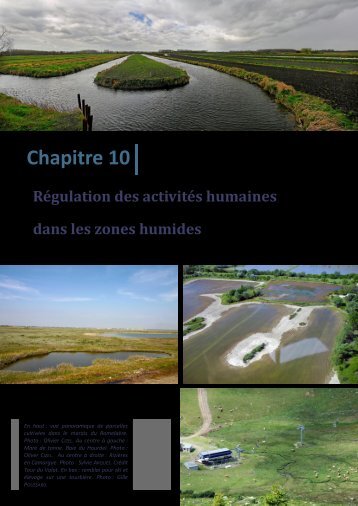 RÃ©gulation des activitÃ©s humaines dans les zones humides