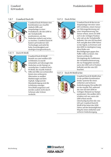 Produktdatenblatt - Crawford hafa GmbH