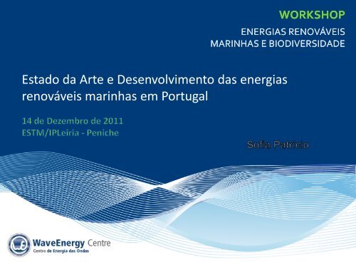 Estado de arte e desenvolvimento das energia renovÃ¡veis - spea.pt