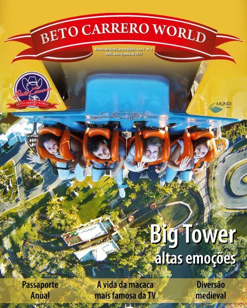 Quantos metros de altura tem a Big Tower do Beto Carrero? - Fui Nessa Viagem