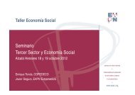 TALLER DE ECONOMÍA SOCIAL por Enrique Tonda y Javier ... - Eapn