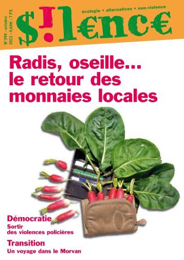 Radis, oseilleâ¦ le retour des monnaies locales - Silence