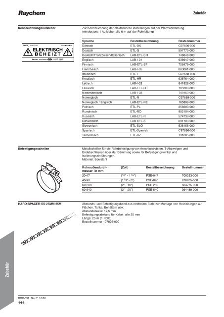 Technisches Datenbuch für Industrielle ... - Wagner GmbH