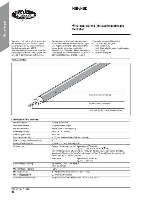 Technisches Datenbuch für Industrielle ... - Wagner GmbH