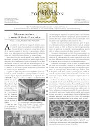 NEWS N. 21 - The Venice International Foundation