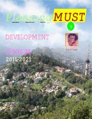 PM-9 Ecological & Tourism Development of Sikkim - RG Plan