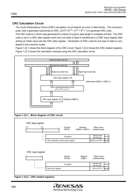 M16C/62 Group DATASHEET