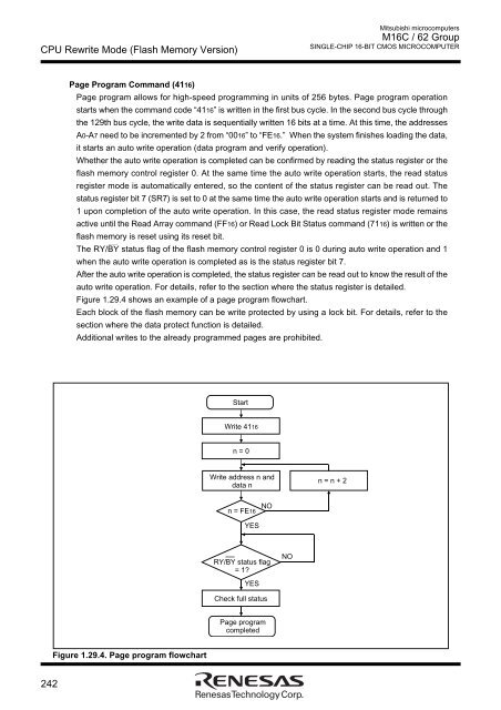 M16C/62 Group DATASHEET