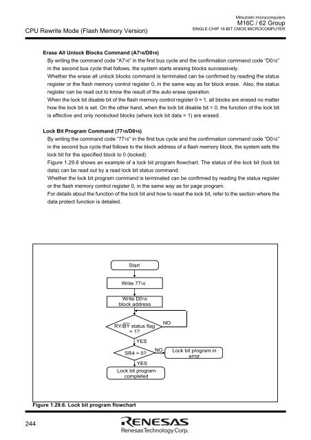 M16C/62 Group DATASHEET