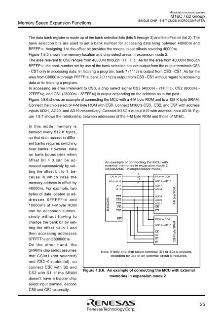 M16C/62 Group DATASHEET