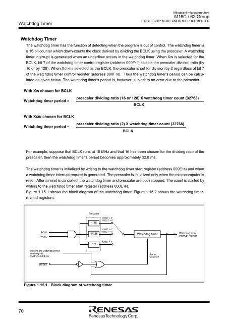 M16C/62 Group DATASHEET