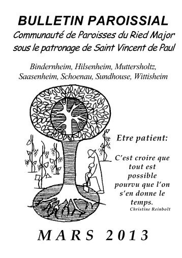 Bulletin Paroissial Septembre 2012 - Commune de Wittisheim