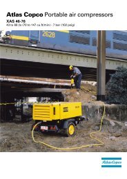 Atlas Copco Portable air compressors