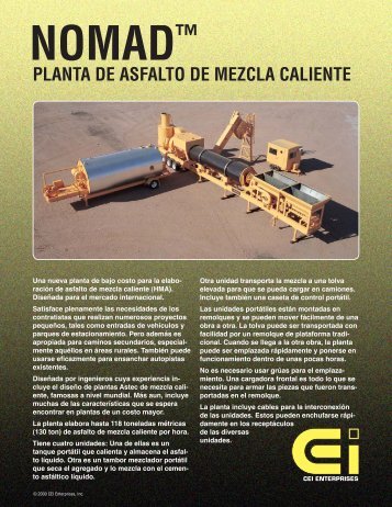 PLANTA DE ASFALTO DE MEZCLA CALIENTE - Meco Miami