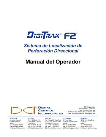 DigiTrak - Digital Control Inc.