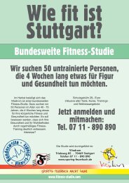 Fitness-Studie Flyer A4.indd