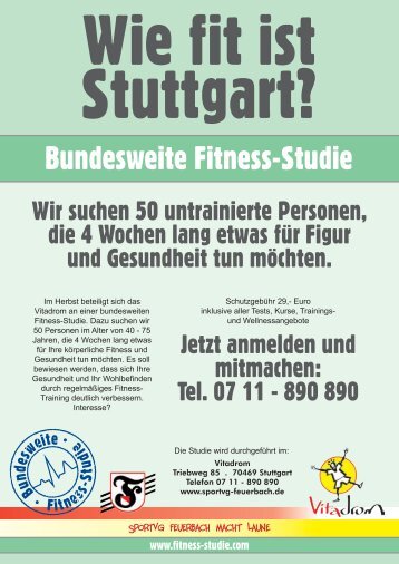 Fitness-Studie Flyer A4.indd