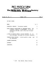 Volume VI, No. 3 Summer 1978 PMS 23 IN THIS ISSUE: NEWS: p. 2 ...
