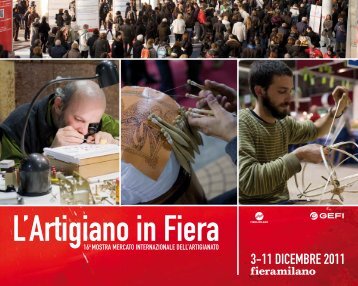 3-11 DICEMBRE 2011 - L'Artigiano in Fiera