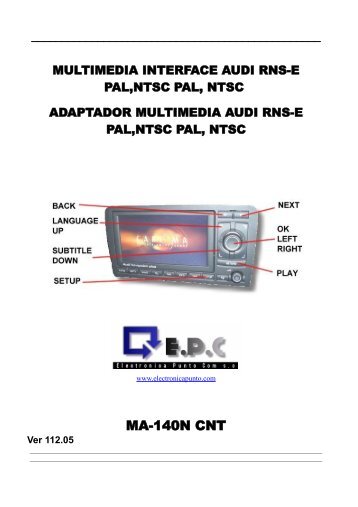 MULTIMEDIA INTERFACE VW RNS2