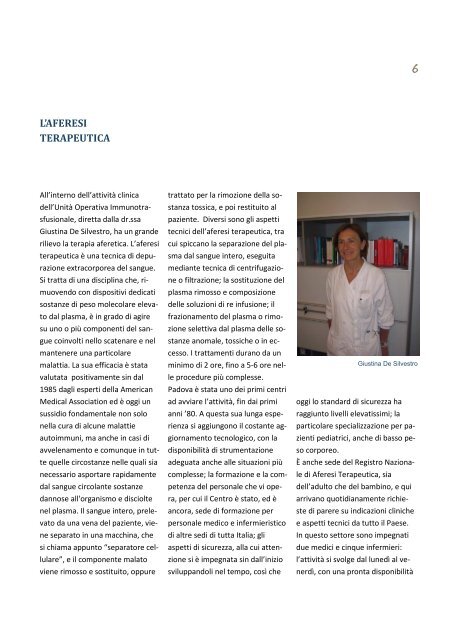informasanitÃ  numero estate 2010 - Azienda Ospedaliera di Padova