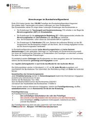 Information zu Abrechnungen im Bundesfreiwilligendienst - PDF