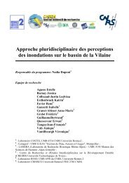 Rapport complet du programme sur la perception ... - EPTB Vilaine