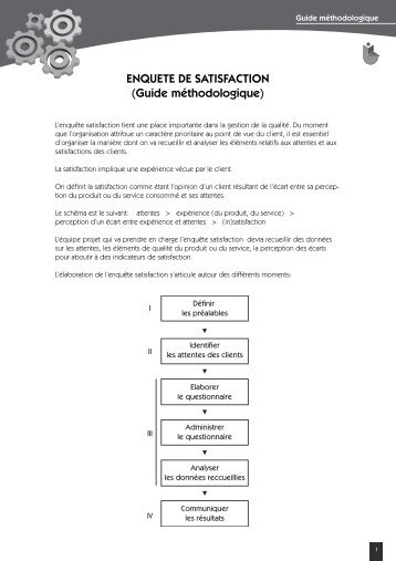 ENQUETE DE SATISFACTION (Guide mÃ©thodologique)