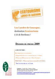 Les Landes de Gascogne, - Ecotourisme dans les Landes de ...