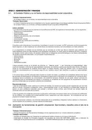 ÃREA 5: AdministraciÃ³n y Finanzas - Colegio de Auditores de Bolivia