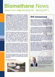 Biomethane News - CNG Services