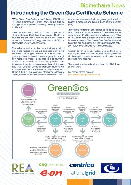 Biomethane News - CNG Services