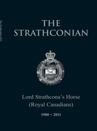 The Strathconian - 2011 - Lord Strathcona's Horse