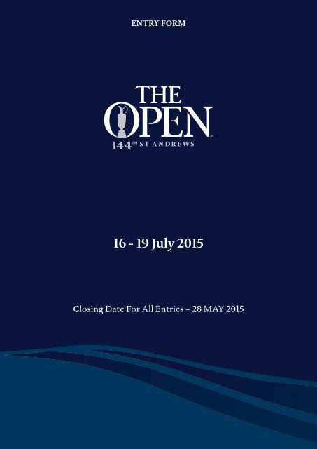 2015 Open Entry Form V3