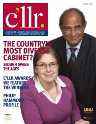 C'llr Magazine February 2010 - LGiU