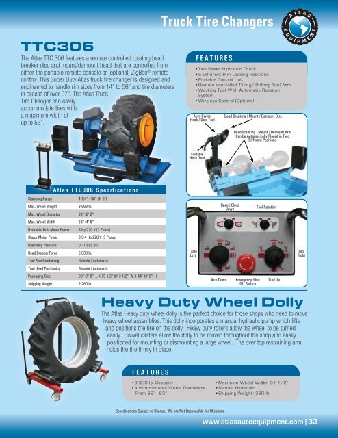 2013 Atlas Catalog - Atlas Automotive Equipment