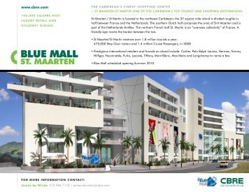 Blue Mall Presentation - sxm Luxury Properties