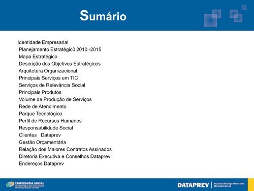 Parque TecnolÃ³gico - Dataprev