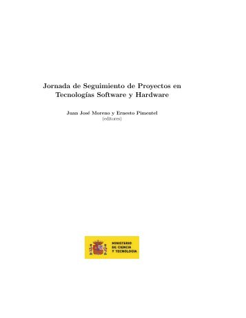 Jornada de Seguimiento de Proyectos en TecnologÂ´Ä±as Software y ...