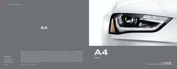 2013 Audi A4 Brochure - Motorwebs