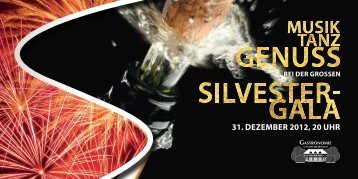 Silvester-Gala - Gastronomie im Stadtpark Bochum