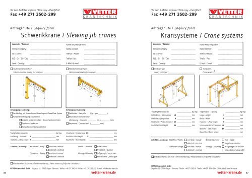 vetter-krane.de - Das Arbeitsschutz-Portal