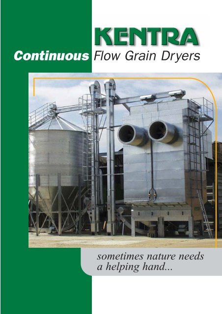Kentra Dryer Brochure - Kentra Grain Systems Limited