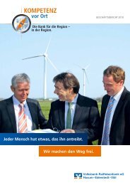 Geschäftsbericht 2010 - Husumer Volksbank eG