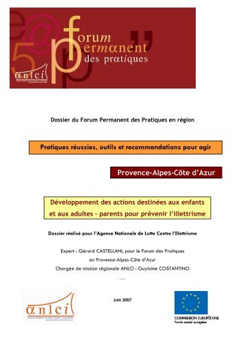 Développement des actions destinées aux enfants et aux adultes